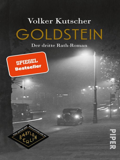 Title details for Goldstein by Volker Kutscher - Available